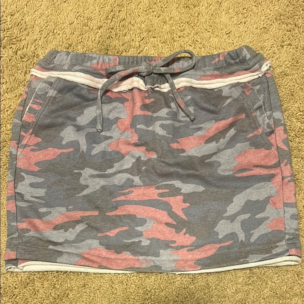 Camouflage Print Women's Skirt